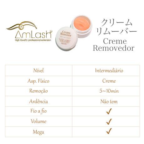 Creme Removedor AmLash para Extensão de Cílios