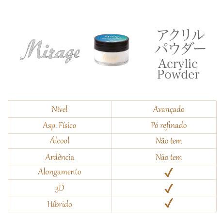 Pó Acrílico para Alongamento em Unhas Acrílicas 15G