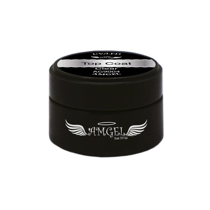 Gel Top Coat Clear UV/LED Amgel No Wipe para Esmaltação em Gel 10G