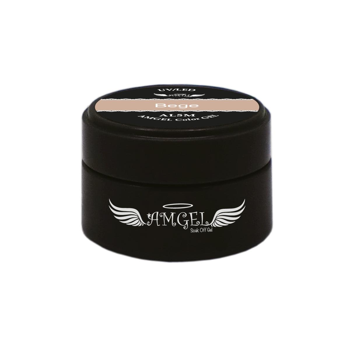 Gel Colorido UV/LED Amgel para Esmaltação Cor Bege AL5M